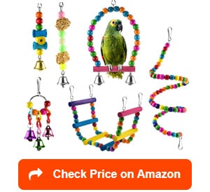 katumo 6 pcs bird parrot toys